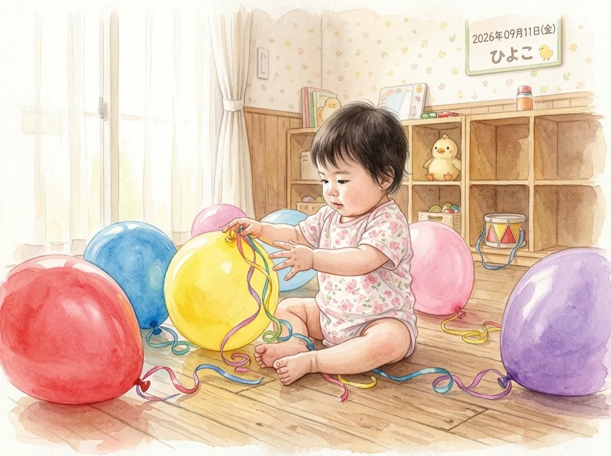 【ひよこ組】体も手先もいっぱい使って遊んだよ♪